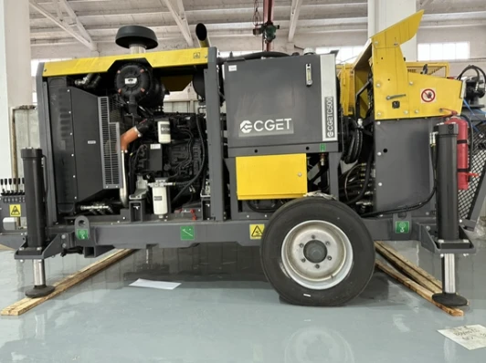 CGET C500 Drilling Rig N Daqs 1044m Qawwija Portabbli